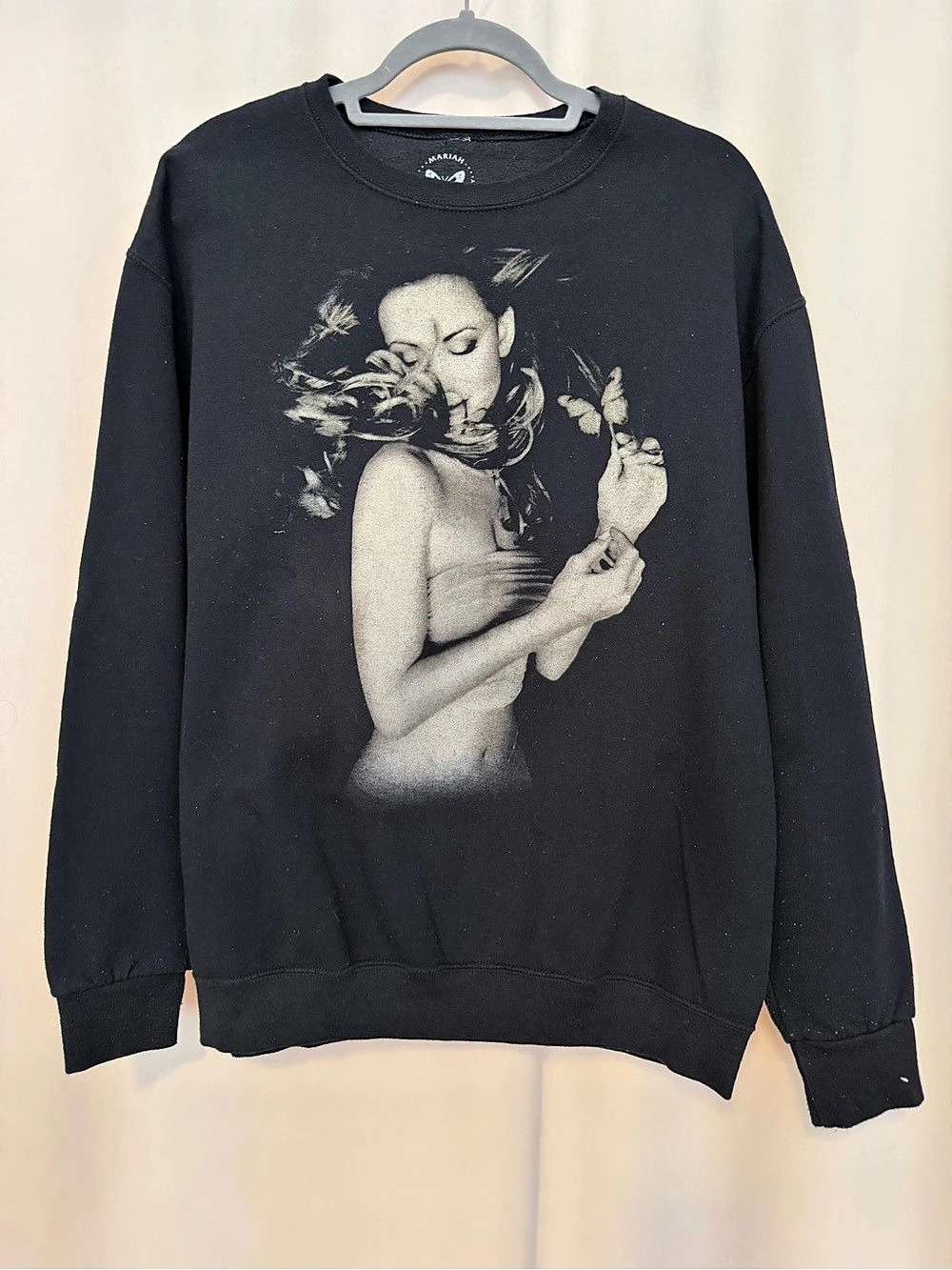 Mariah Carey Butterfly 25th Anniversary Official Merch Crewneck Sweatshirt